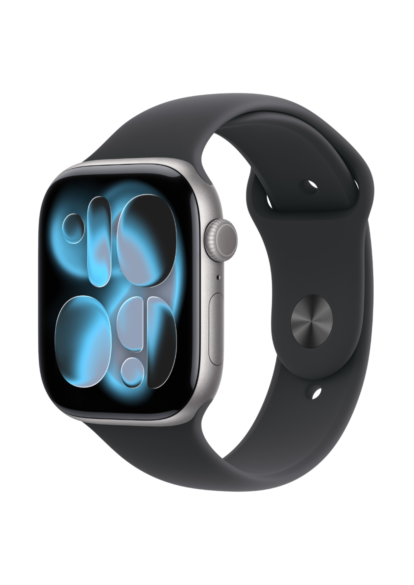 Apple Watch Series 11 GPS 42mm Space Grey Aluminium Case with Black Sport Band-S|M